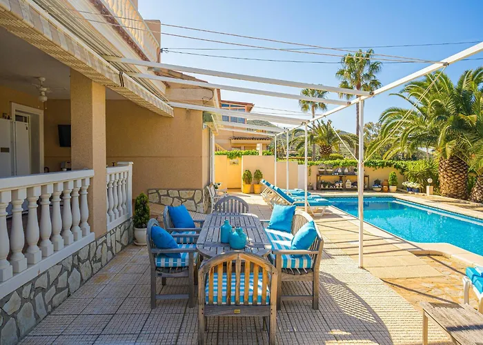 Sunny Poolside In Busot * Alicante